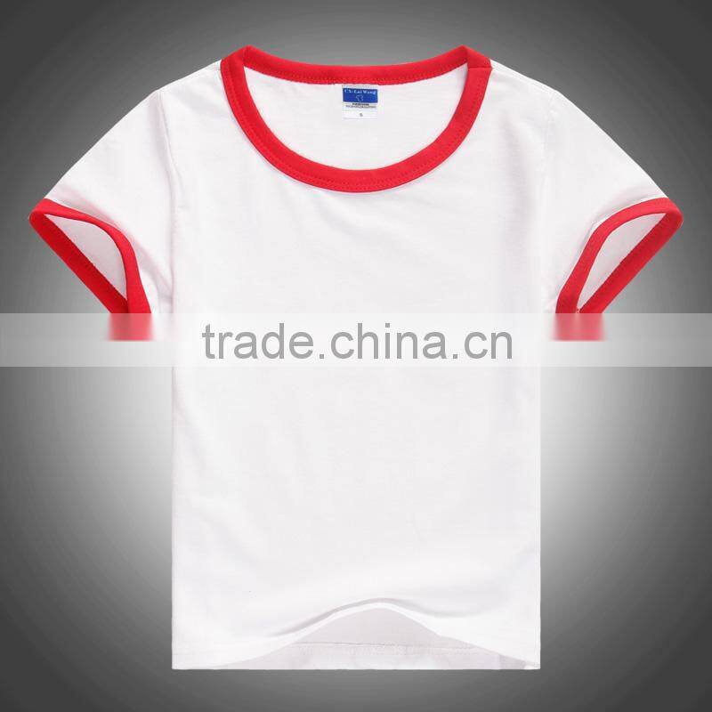 cotton t-shirt,high quality cotton pure color sublimation t-shirt.transfer t-shirt.