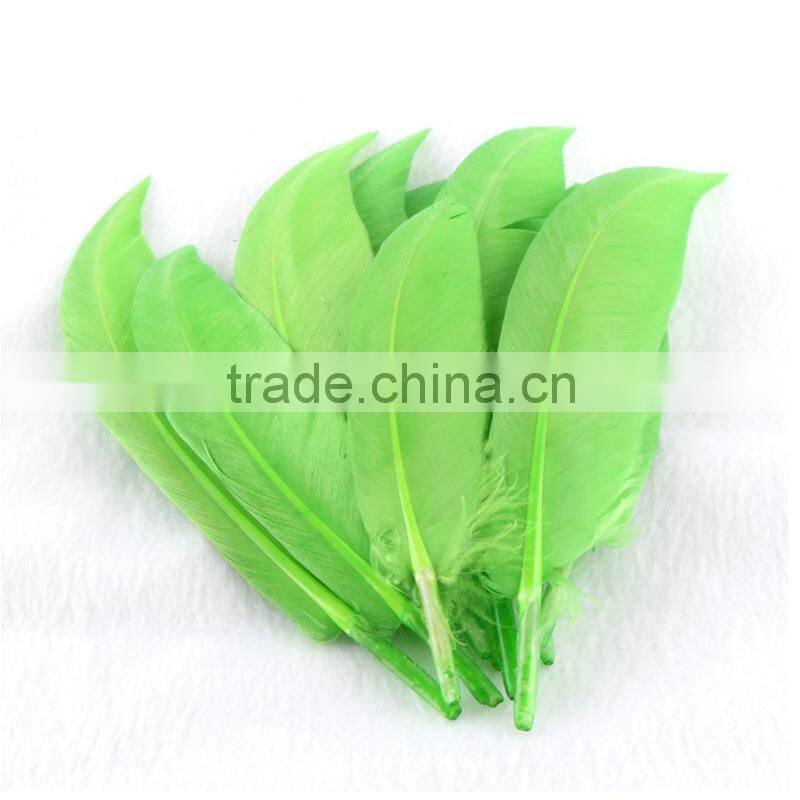 wholesale cheap dyed feather goose feathers for arrow