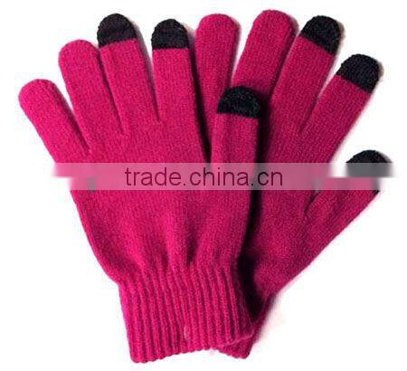New fashion 2015 custom winter warm phone touch screen glove,warm gloves