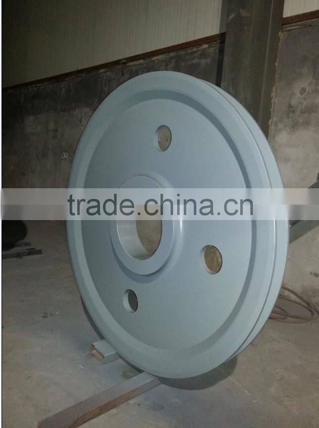 customized alloy steel forged pulley wheel