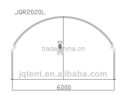 JQR2020L steel frame livestock tent