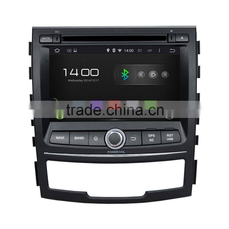 Automotive multimedia dvd player with navigation system for Ssangyong Korando 2010-2013