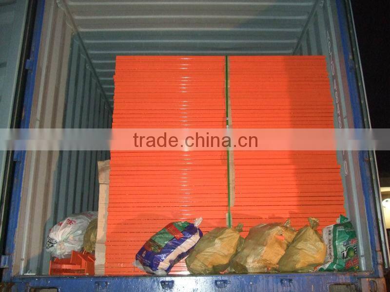 6 'galvanized and powder coating easy fence temporary fence