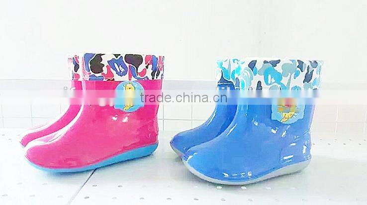 2015Fashion shoes Pikou barreled boots slip water shoes boots children