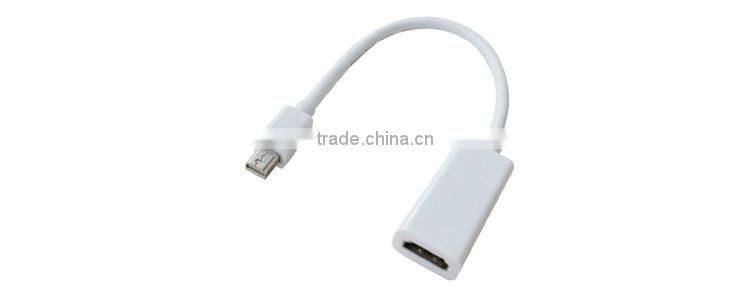 Wholesale mini dp 1.2 to hdmi 1.4 cable converter
