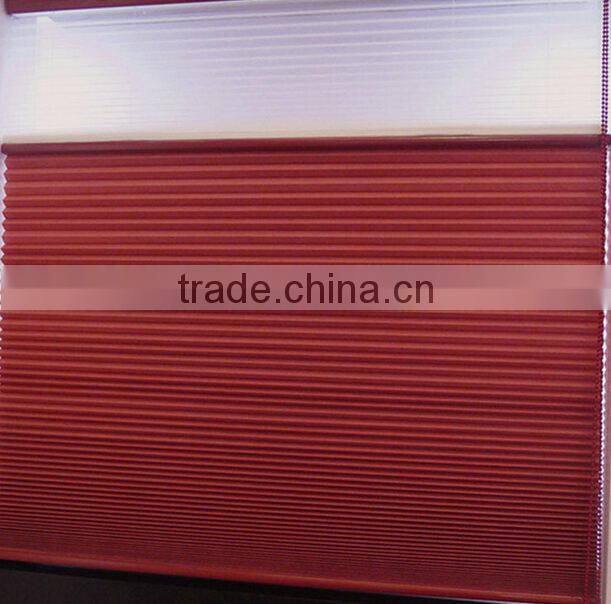 Day & Night 100% polyester shades and pleated blinds for home