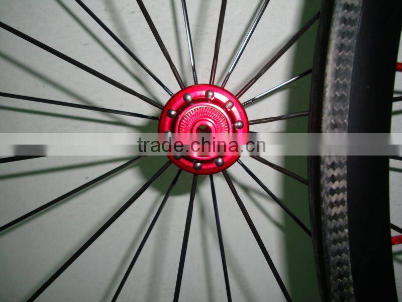 2016 Super light and high quality carbon tubular road wheel SL-3T