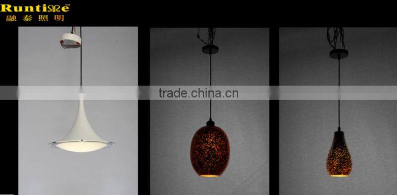 Pendant Chandelier Glass 3d Lighting Modern Pendant Light RT3022