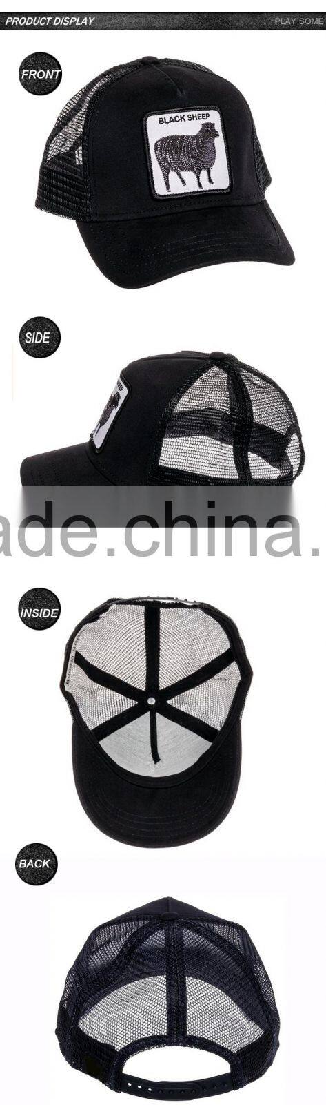 New design embroidery patch custom trucker caps