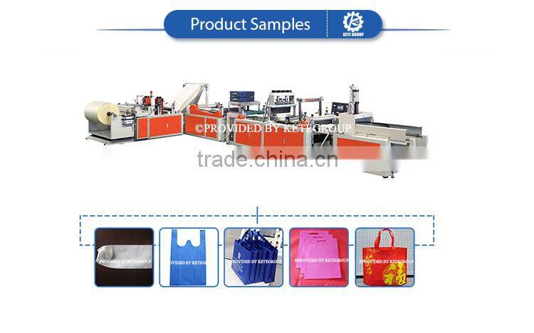 2016 Newest Type Professional High Quality Non Woven Bag Making Machine