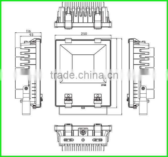 high cost performance 100w led flood light with CE ETL