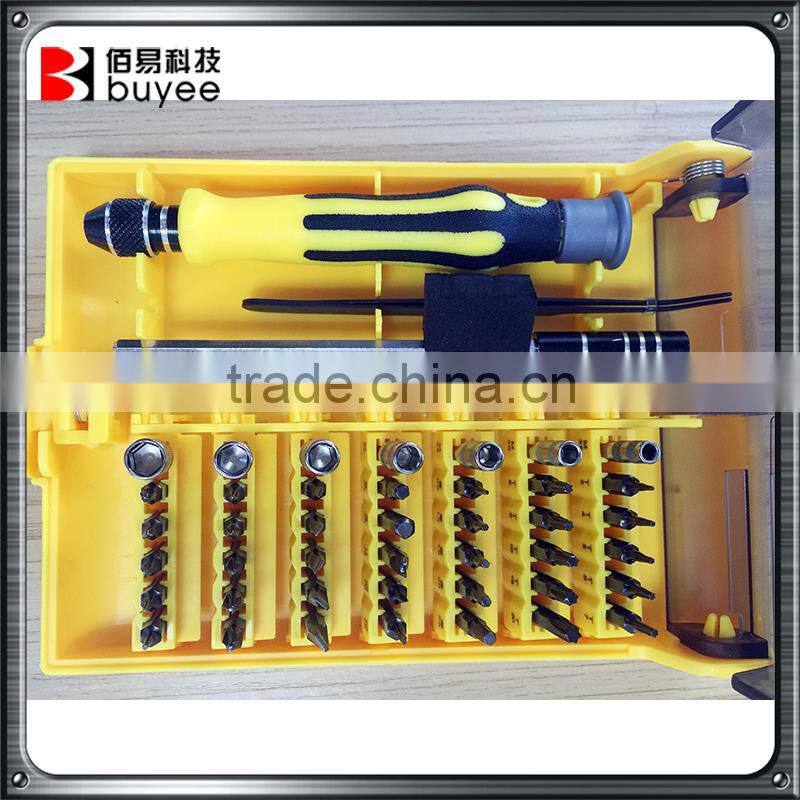 Wholesale 45 in one Laptop/Mobile phone/Tablet PC Multi-functional Repair kits/screwdriver bits tools set