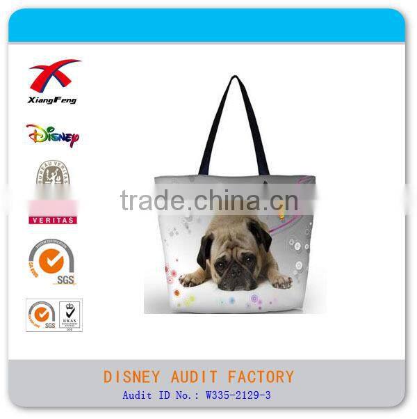 2015 made in china handbag lady printed shopping bags