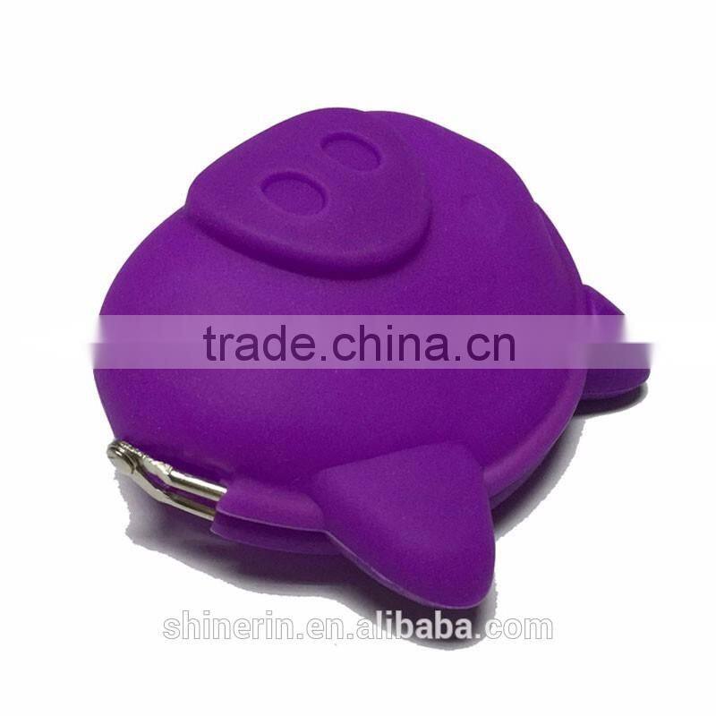 Piggy Coin Bank Wholesale Candy Jelly Silicone Purse Women's Fashion Coin Bag Wallet