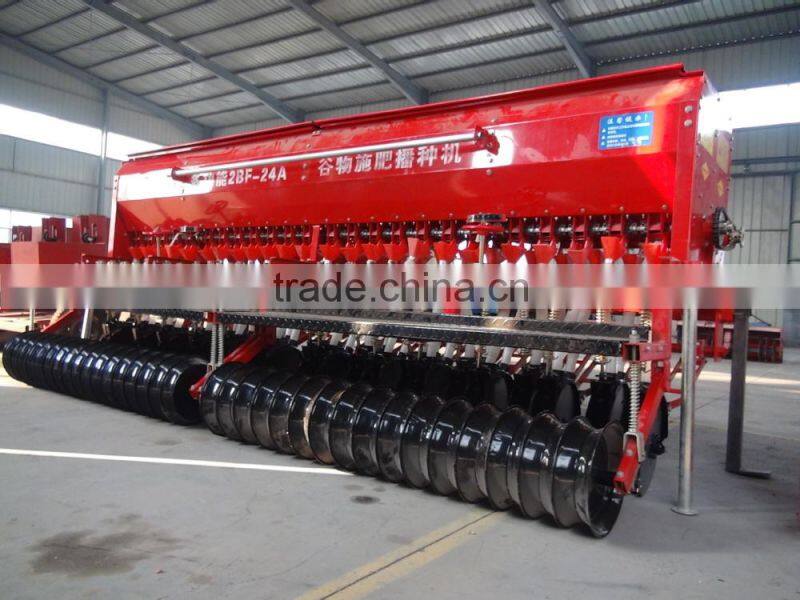 24rows no tillage seeder tractor trailed seed drill