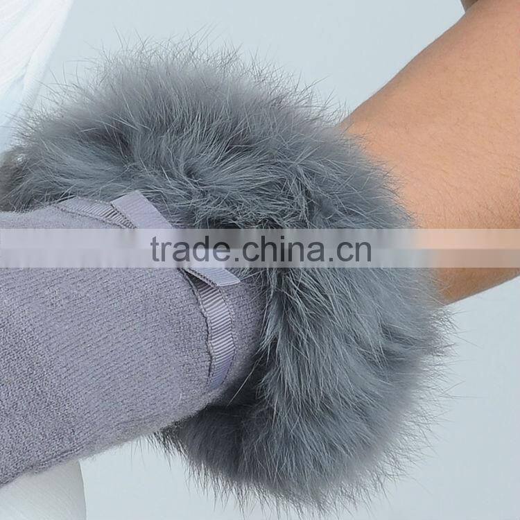 girls Wool Gloves with screen touch hand wool gloves