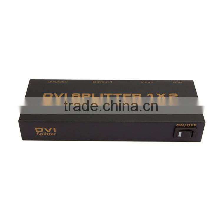 DVI Splitter 1 in 4 out with Dual-link DVI-D and UP to 4K