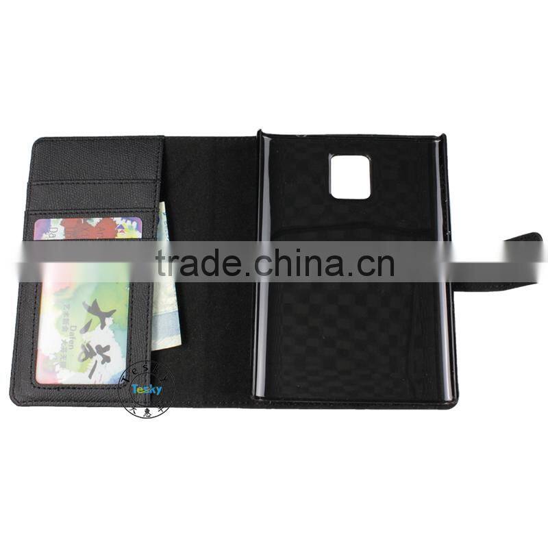 Stylish Flip Leather Case For BlackBerry Q30 Wallet Case For BB Q30 Case