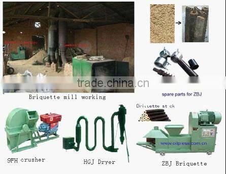 factory price professional Sawdust briquette machine ( ZBJ-III)