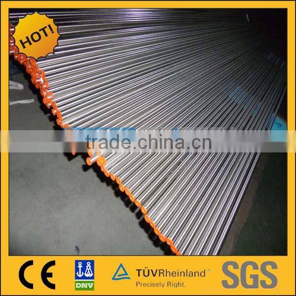 Bright stainless steel tube