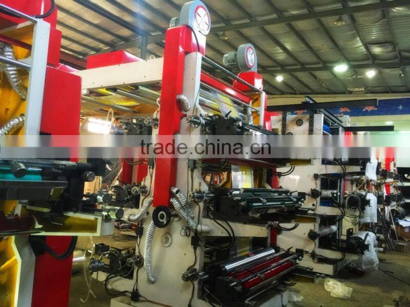 High Speed 6 Colors Flexographic Printing Machine