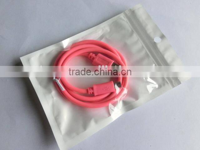 micro usb colored smart phone cable