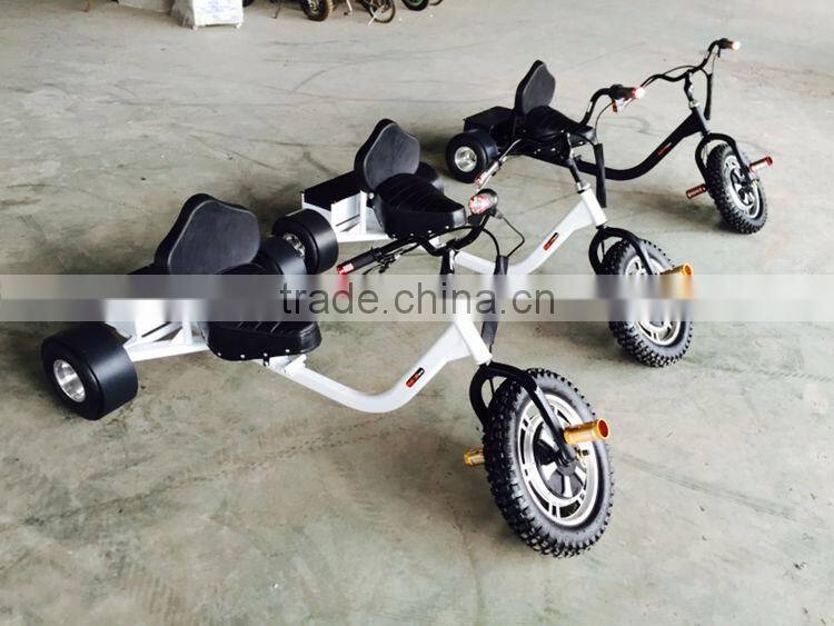 2015 new china leather seat electric drift trikes
