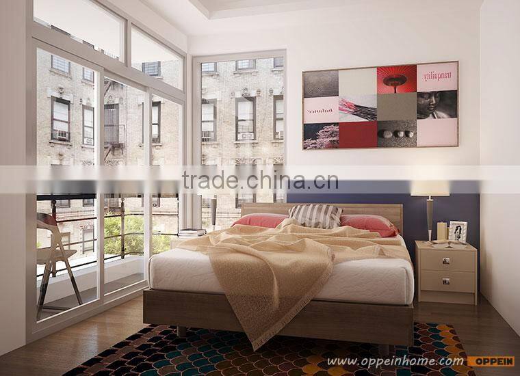 2015 Melamine Finish Modern Wooden Home Furniture Design