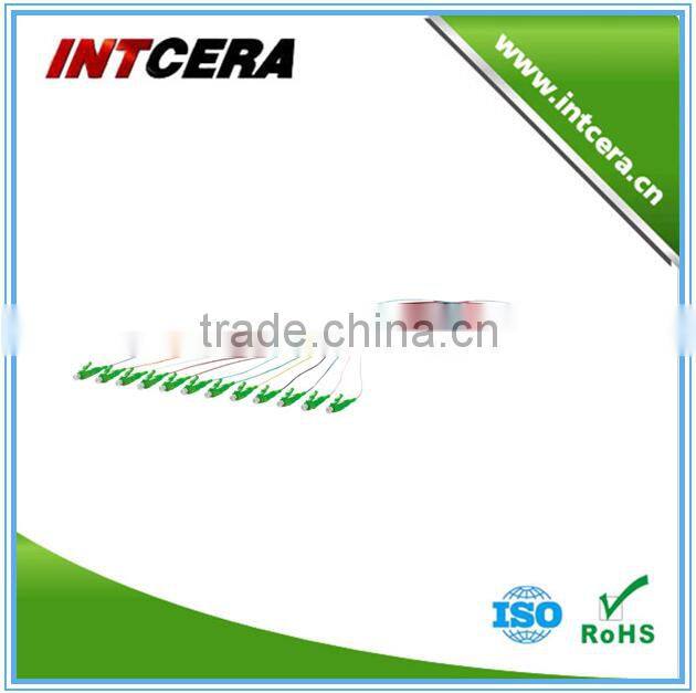 Good quality with factory price SC/PC singlemode and 900um 12 color fiber optic pigtail sets