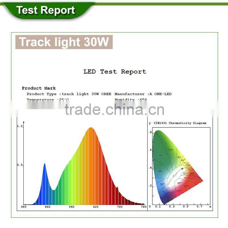 Cree chip track light spot 30W dimmable high quality factory price made in China
