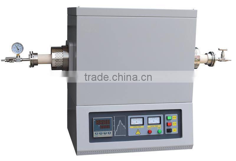 Laboratory 1600 C PID automatic control High temperature Heating Tubular Furnace