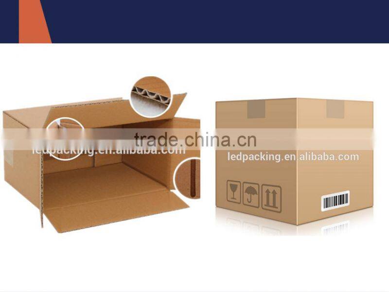 Recyclable Feature and Corrugated Board Paper Type TV carton box