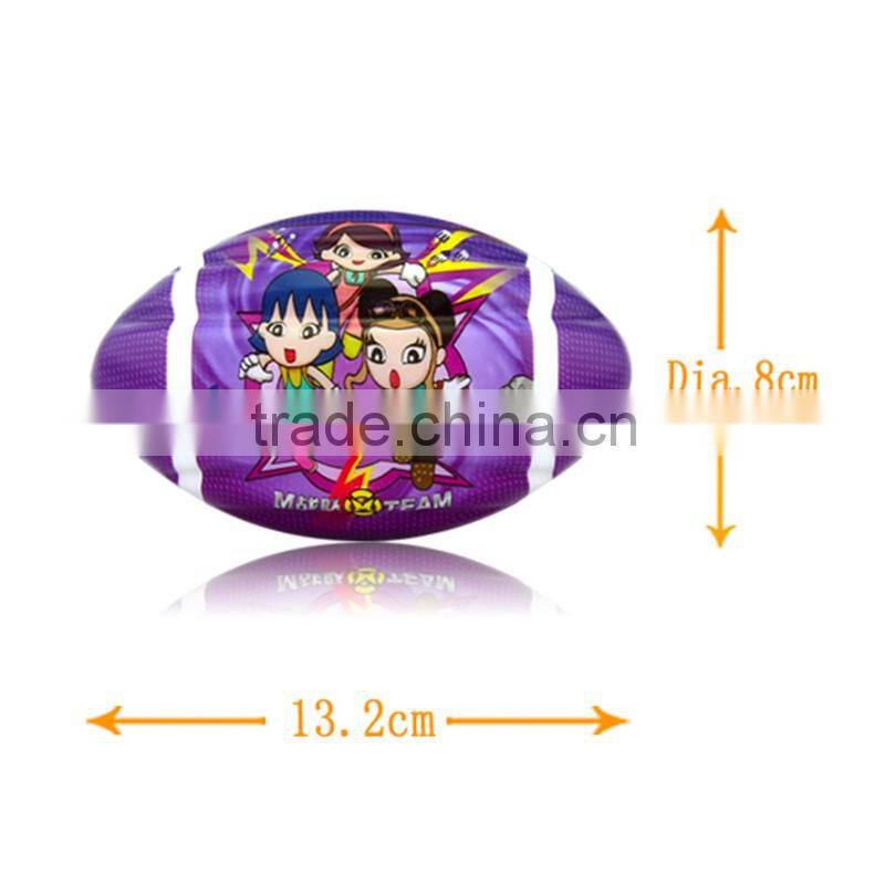Cartoon Football rugby ball toy for promotion