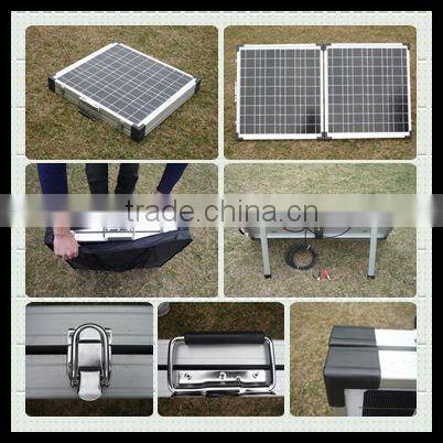 Portable solar panel for travelling