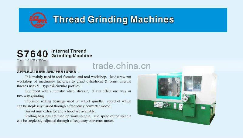 HJMTC S7640 Internal Thread Grinding Machine