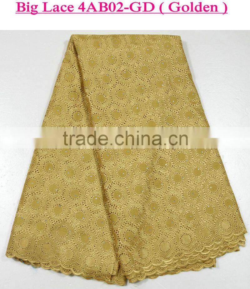 2015 wholesale high quality polish lace swiss voile lace for garment