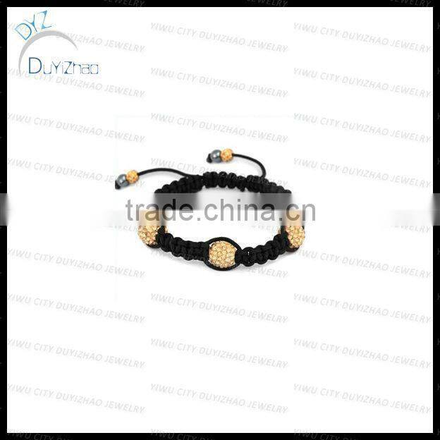 Fashion custom shamballa bracelet