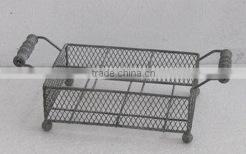 100494F-rectangle metal basket