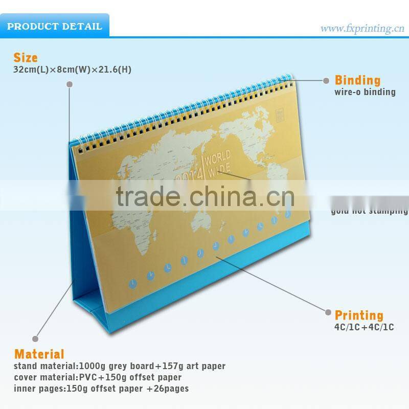 Top Class Make-To-Order China Table Top Calendar