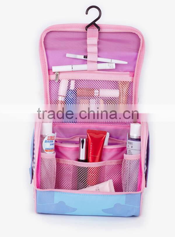 cartoon womens fashion travel hanging toiletry bag