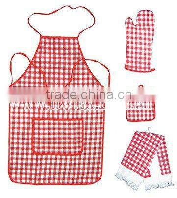 Cooking kitchen apron sets wholesale