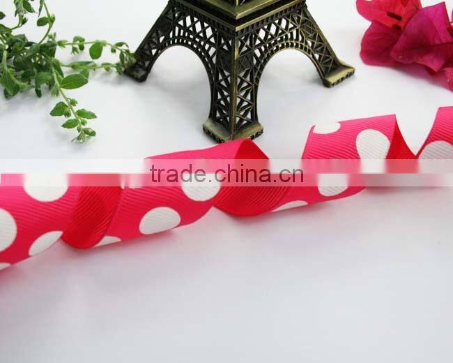 wholesale custom heat transfer printed ribbon for christmas