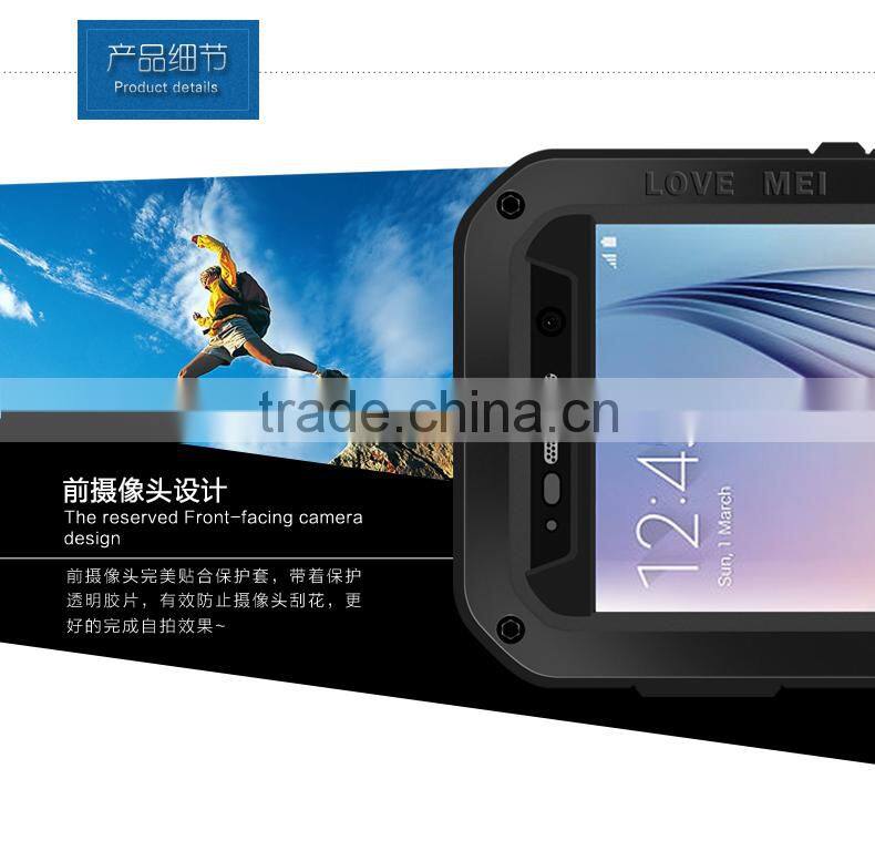 LOVE MEI New Designs Cell Phone Hard Case For Samsung S6