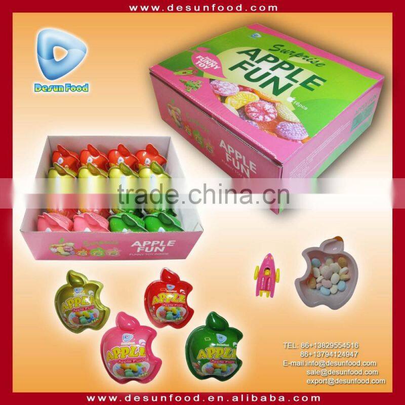 crystal rock candy Colourful Hard Candy In Cute heart Glass Bottle