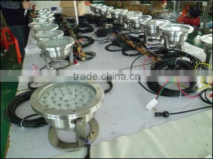 dmx rgb led pool lights, 36W rgb led swimming pool light IP68