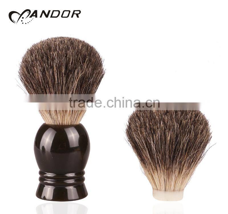Men wated mixed badger knots shaving brush knot with wholesale price