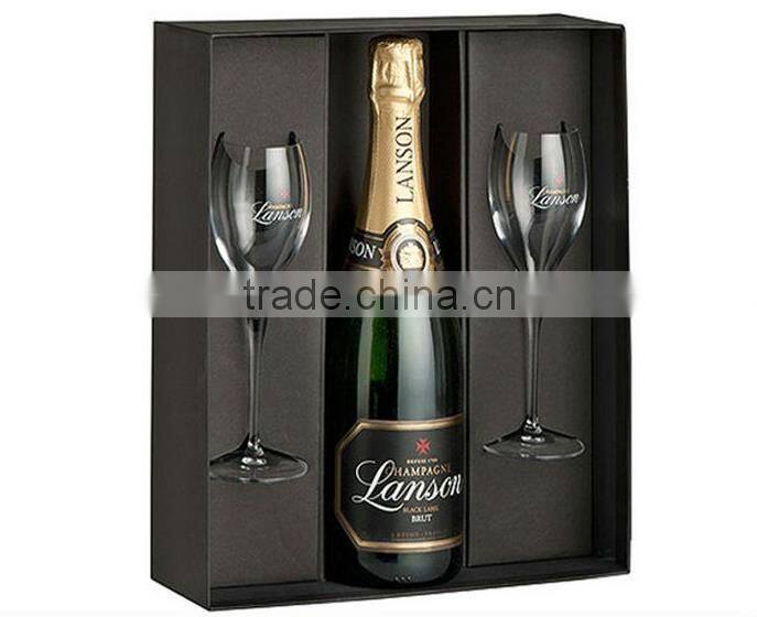 custom cheap single wine glass box wholesale