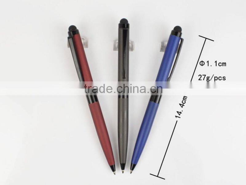 custom stylus screen touch ball pen with twist open for sale TC-TS018