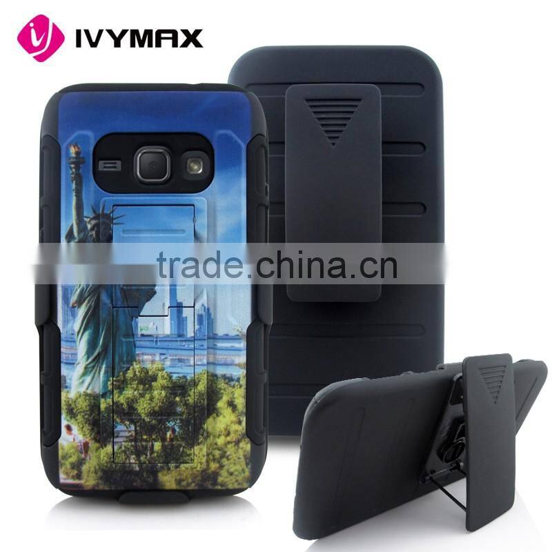 2016 Eurocup big discount DIY printed holster mobile phone case for samsung compatible brand for J1 2016 J120