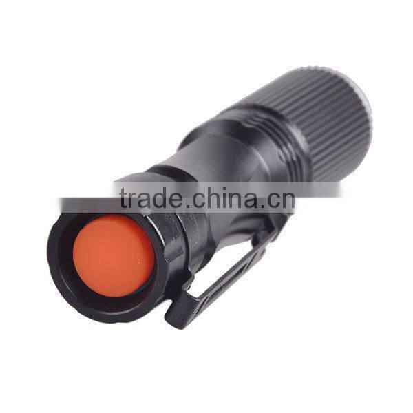 Premium Quality Graded Anti-Sliding Design 240 lm zoomable Mini LED High power Flashight